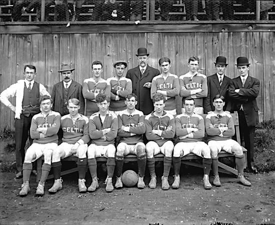 Soccer team 1917